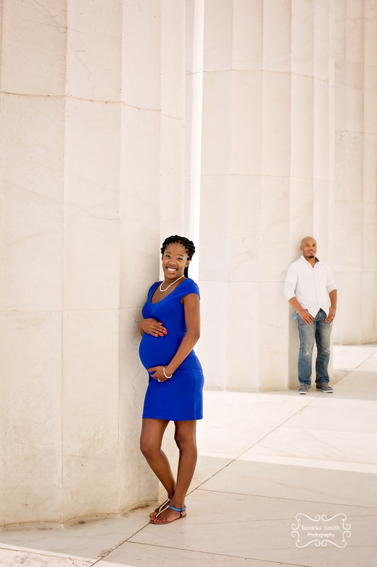 Maternity Portrait in Washington DC