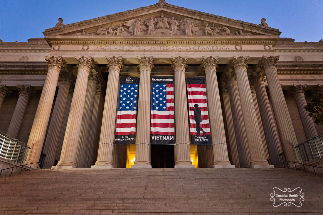 The National Archives Museum in Washington DC