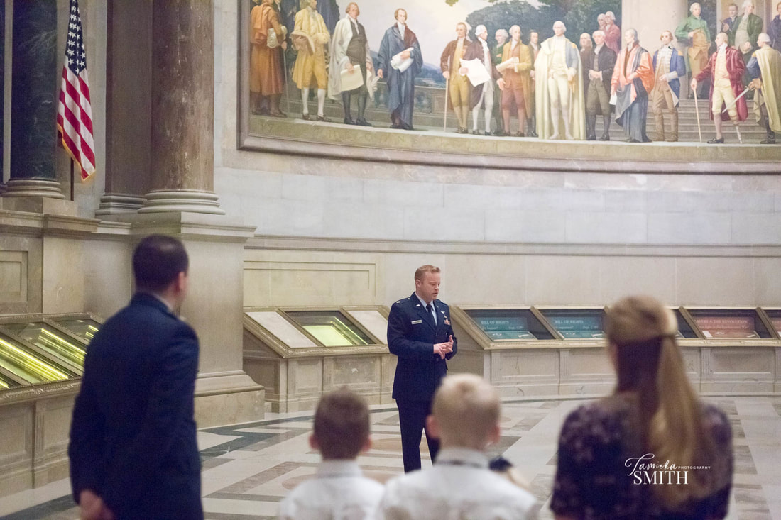 Air Force Promotion Ceremony, National Archives Museum