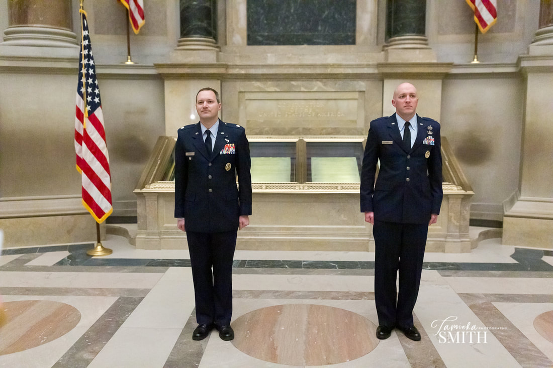 Air Force Promotion Ceremony at The National Archives Museum
