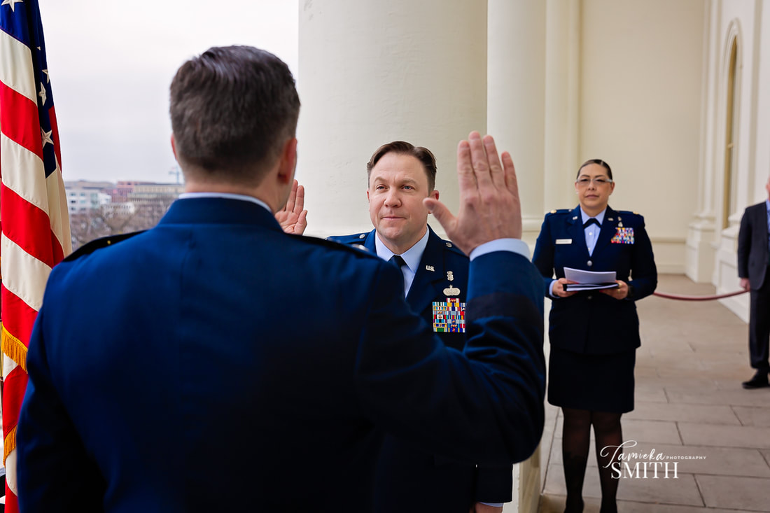 Washington DC Photographer at the United States Capitol for Air Force promotion ceremony