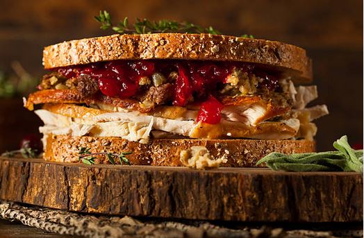 Thanksgiving Sandwich, What to do in Northern Virginia on Thanksgiving