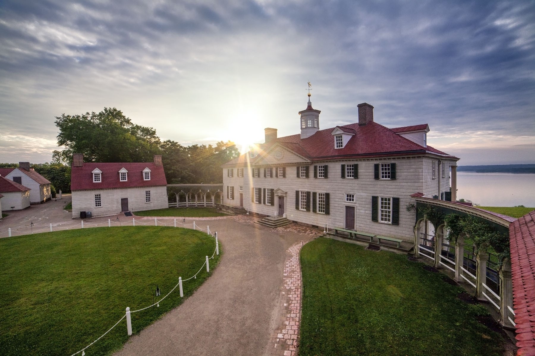 Mount Vernon Estate, Possible Locations for Military Ceremony