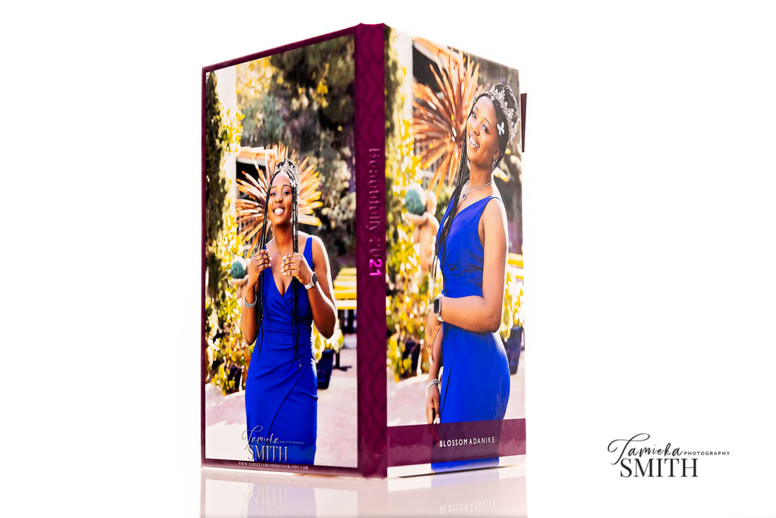 Outside cover of Accordion Book by Tamieka Smith Photography, a Los Angeles Photographer in Torrance