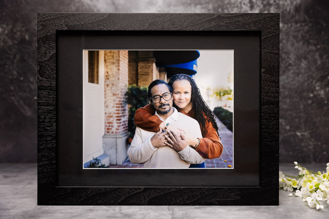 3xm folio box designed for Redondo Beach couple by Tamieka Smith Photography a Torrance Family Photographer in the South Bay