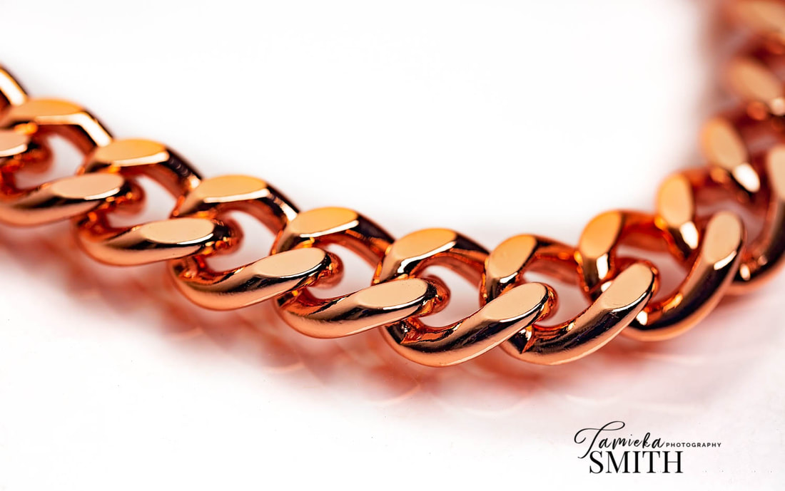 Cuban Link Jewelry photographed by Los Angeles Photographer Tamieka Smith