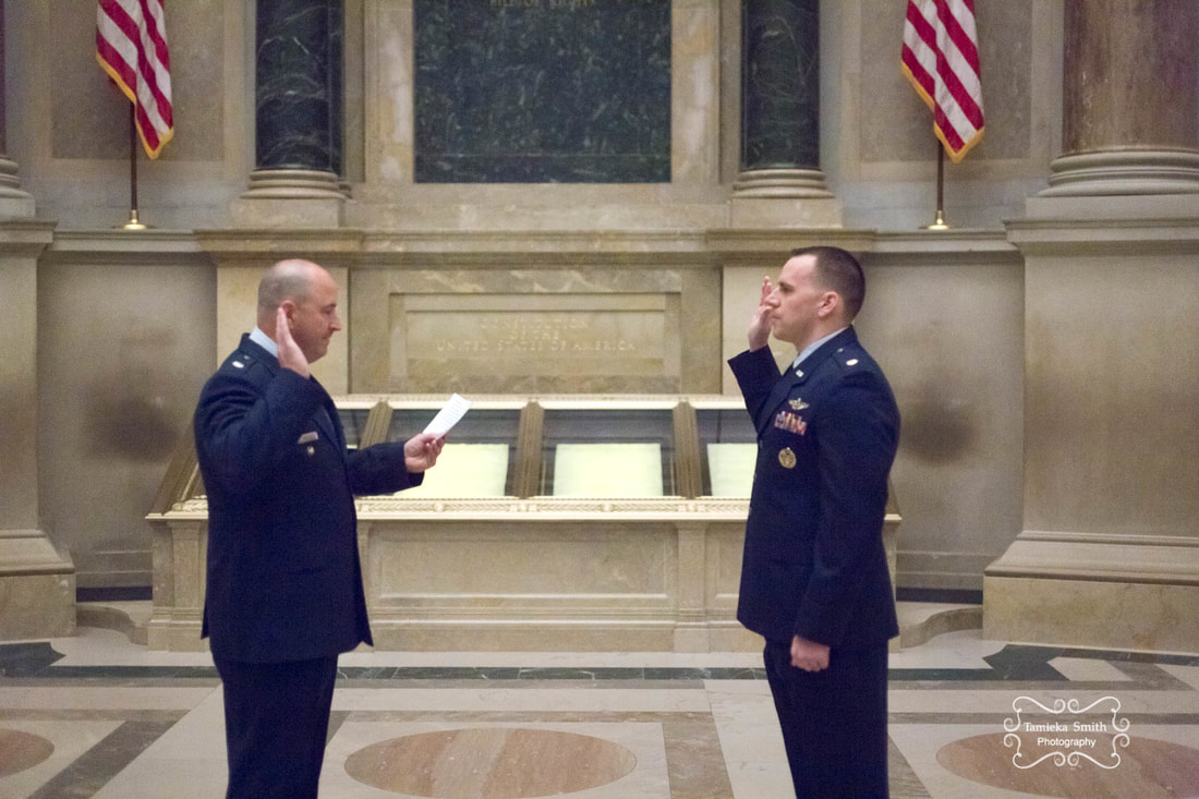 Air Force Promotion Ceremony at The National Archives