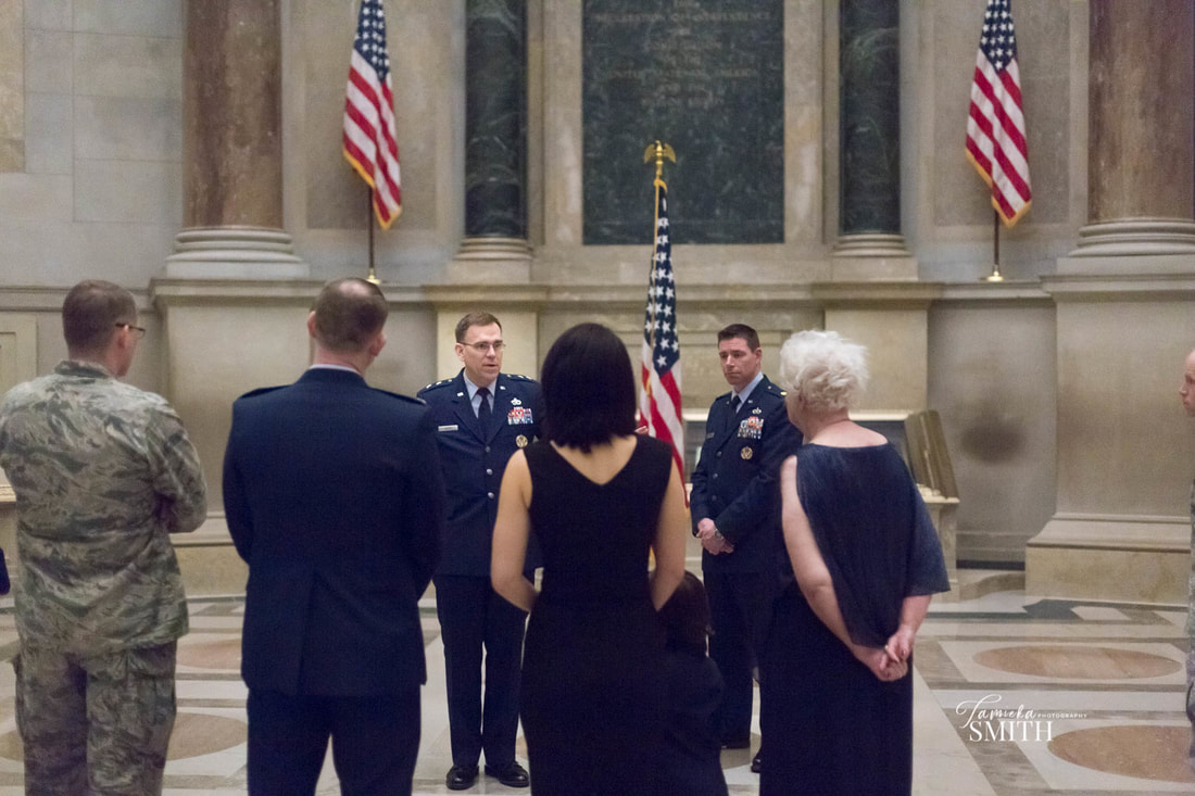 Air Force Promotion Ceremony at the National Archives Museum