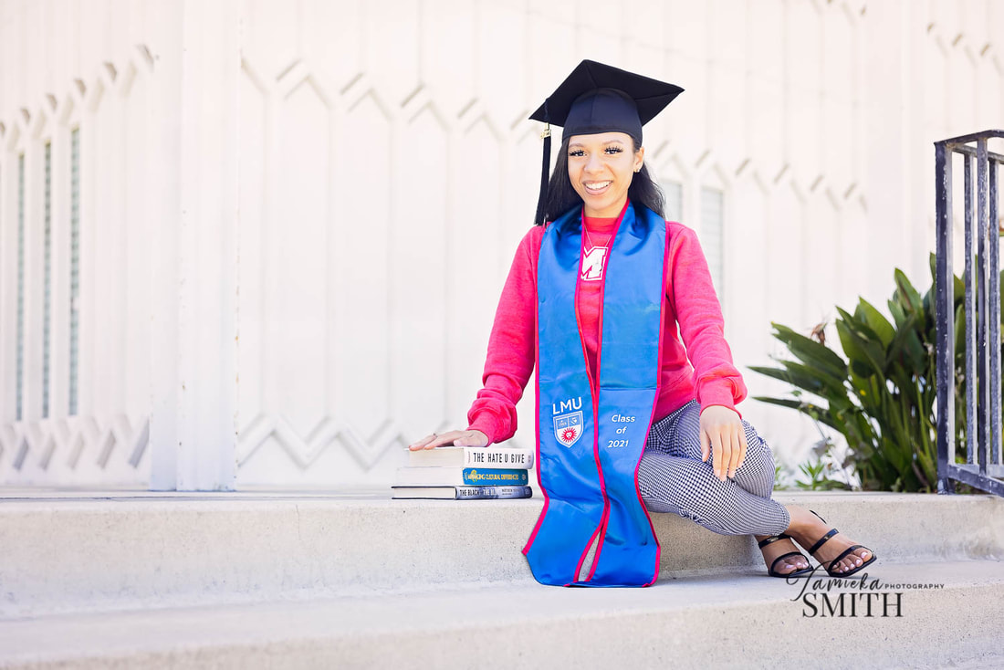 LMU Graduate Portrait by Tamieka Smith Photography