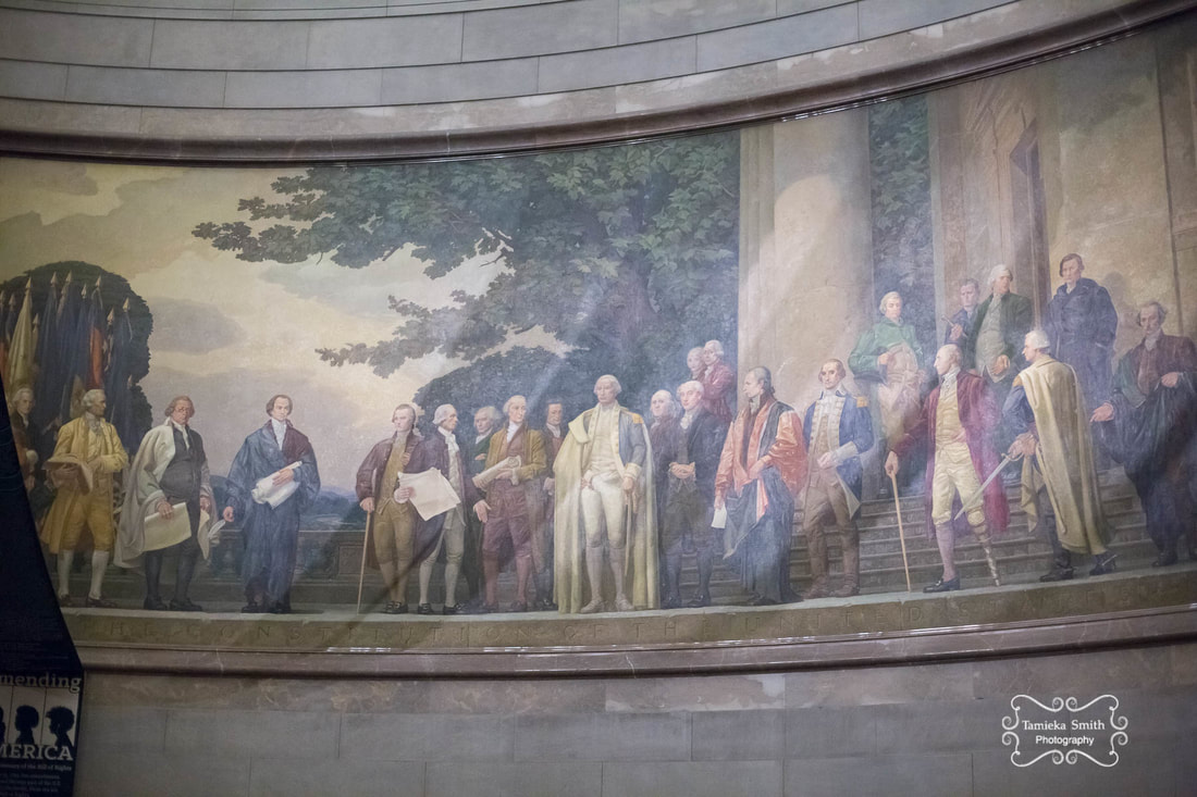 Murals in National Archives Museum