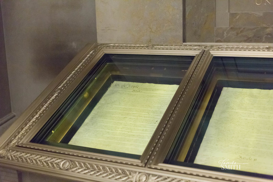 Constitution of the United States in the National Archives Museum