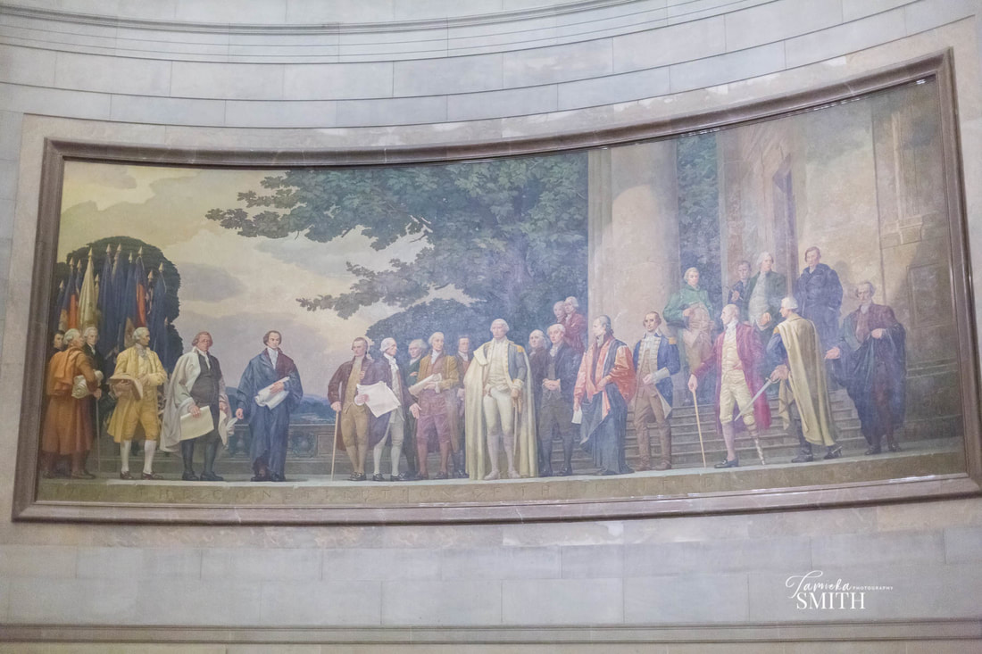 Mural in National Archives Museum