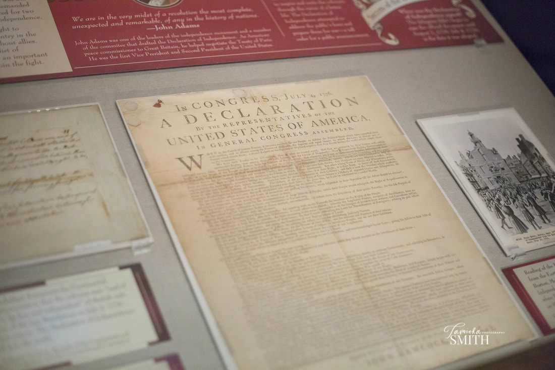 Documents inside the National Archives