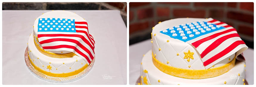 Air Force promotion cake, Northern Virginia photographer
