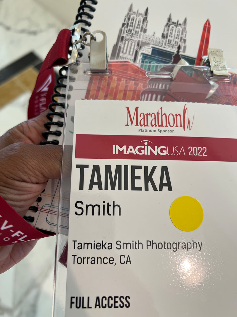 Tamieka Smith Photography badge for Imaging USA